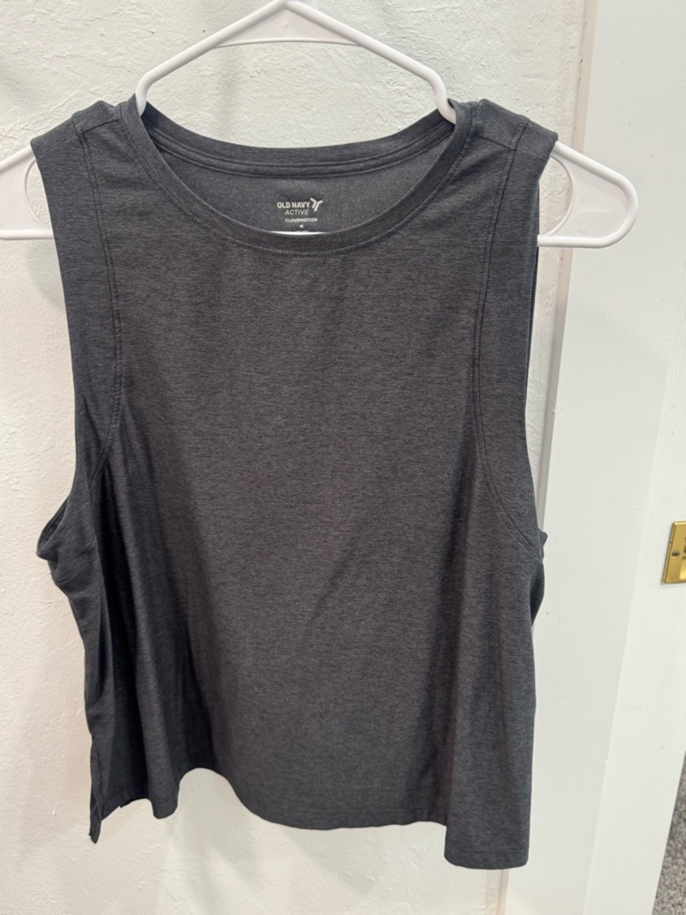 Old Navy Charcoal Gray Muscle Tee
